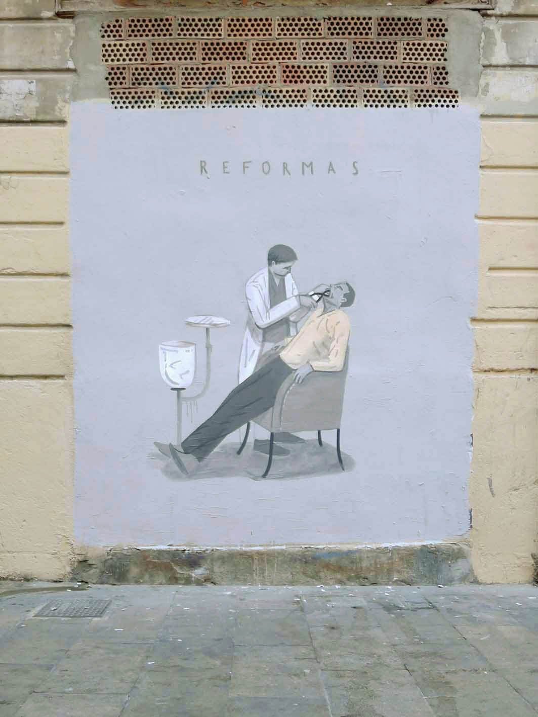 La street art surreale e sovversiva dello spagnolo Escif | Collater.al