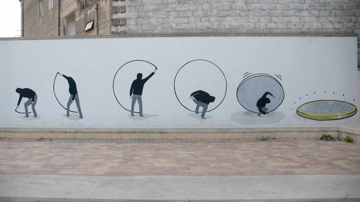 La street art surreale e sovversiva dello spagnolo Escif | Collater.al
