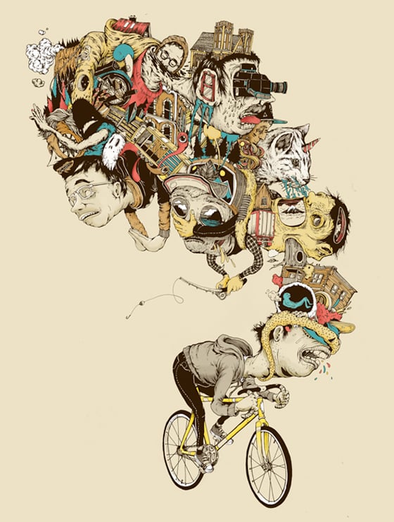 Pat Perry - illustratore americano dallo stile surreale