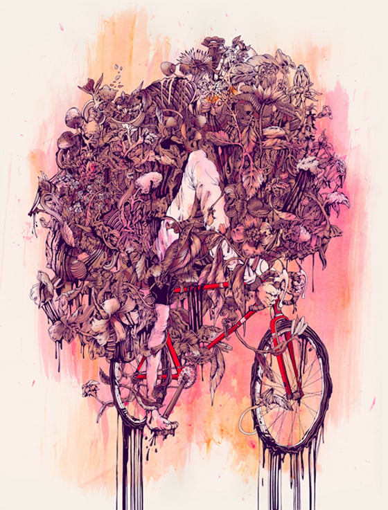 Pat Perry - illustratore americano dallo stile surreale