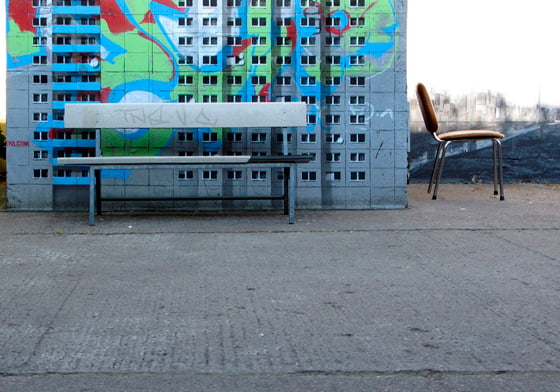 Evol - Street Art - Edifici in miniatura