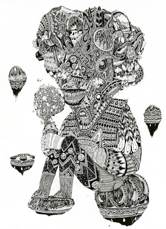 Pat Perry - illustratore americano dallo stile surreale