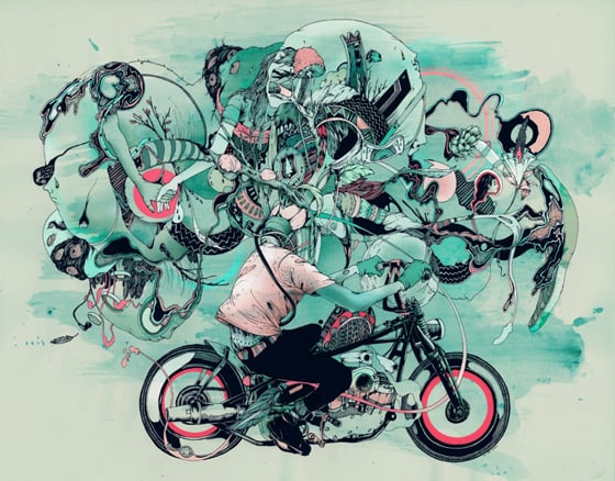 Pat Perry - illustratore americano dallo stile surreale