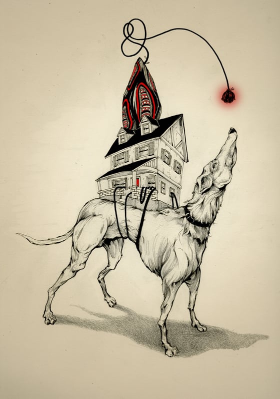 Pat Perry - illustratore americano dallo stile surreale