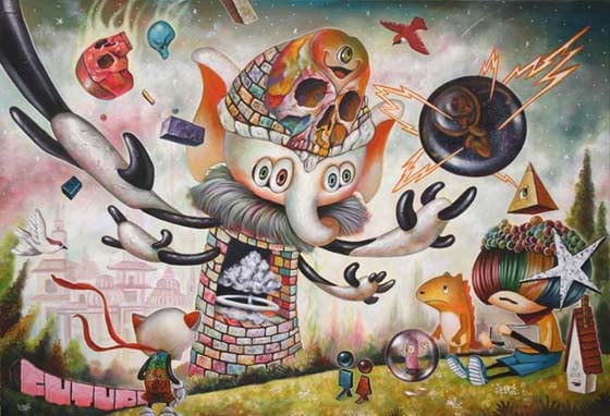 Yosuke Ueno - Pittore Pop-Surrealista giapponese