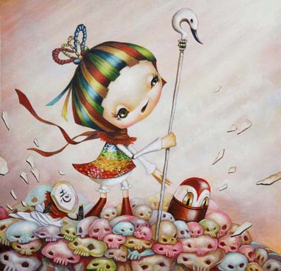 Yosuke Ueno - Pittore Pop-Surrealista giapponese