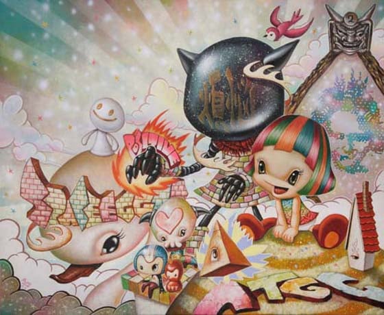 Yosuke Ueno - Pittore Pop-Surrealista giapponese