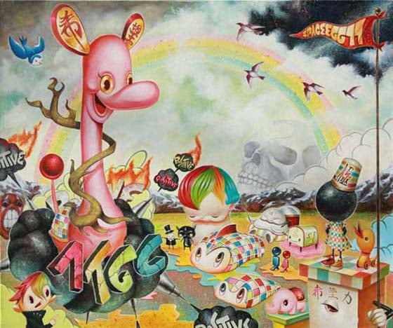 Yosuke Ueno - Pittore Pop-Surrealista giapponese