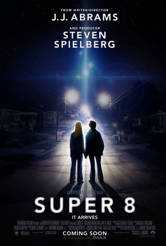 Super 8 -  film diretto da J.J. Abrams e prodotto da Steven Spielberg - UK Poster