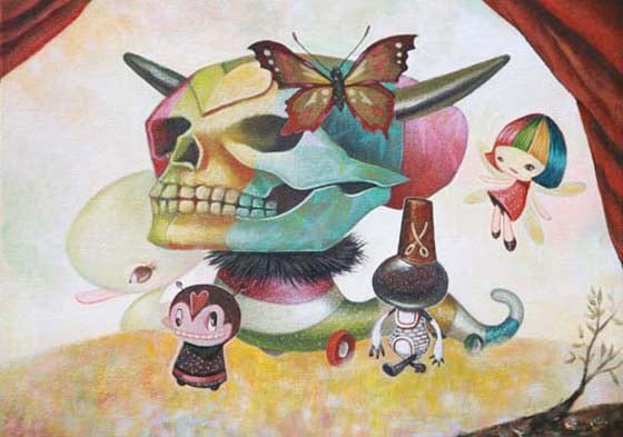 Yosuke Ueno - Pittore Pop-Surrealista giapponese