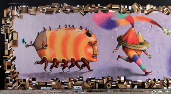 Interesni Kazki - Street Art: Duo di writer ucraini Interesni Kazki - Street Art: Duo di writer ucraini