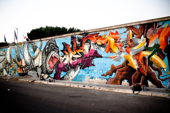 Orecchiette Spray REVOLUTION 2011 - Aerosol-art convention a Conversano (Ba) dal 18 al 20 agosto 2011