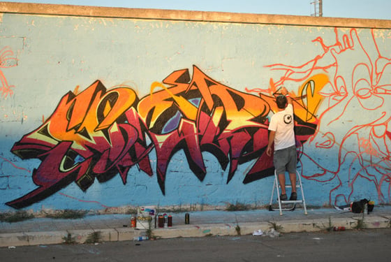Orecchiette Spray REVOLUTION 2011 - Aerosol-art convention a Conversano (Ba) dal 18 al 20 agosto 2011