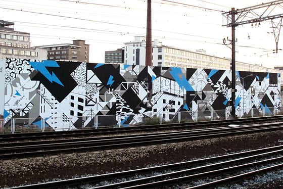 Graphic Surgery - Urban art e geometria astratta Graphic Surgery - Urban art e geometria astratta