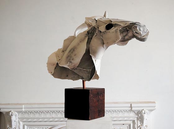 Anna-Wili Highfield - Paper Sculpture - Animali di carta e filo di rame