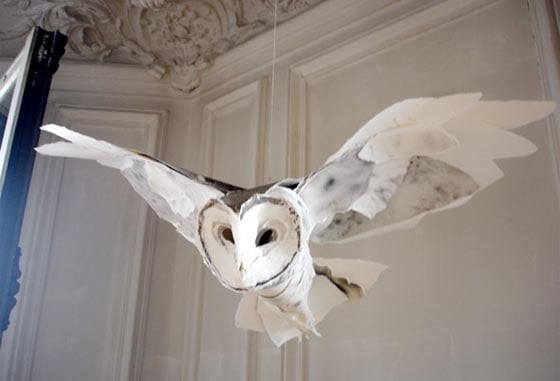Anna-Wili Highfield - Paper Sculpture - Animali di carta e filo di rame