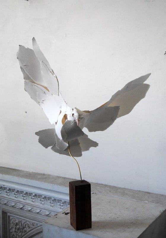 Anna-Wili Highfield - Paper Sculpture - Animali di carta e filo di rame