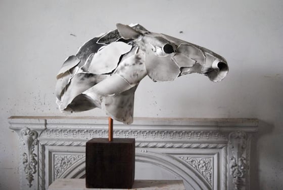 Anna-Wili Highfield - Paper Sculpture - Animali di carta e filo di rame
