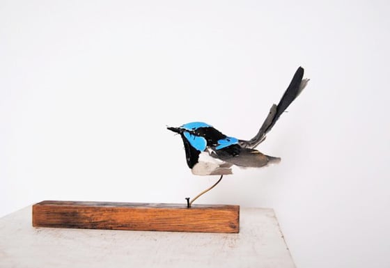 Anna-Wili Highfield - Paper Sculpture - Animali di carta e filo di rame
