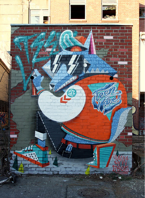 Low Bros - Qbrk e Nerd - Team tedesco di urban art