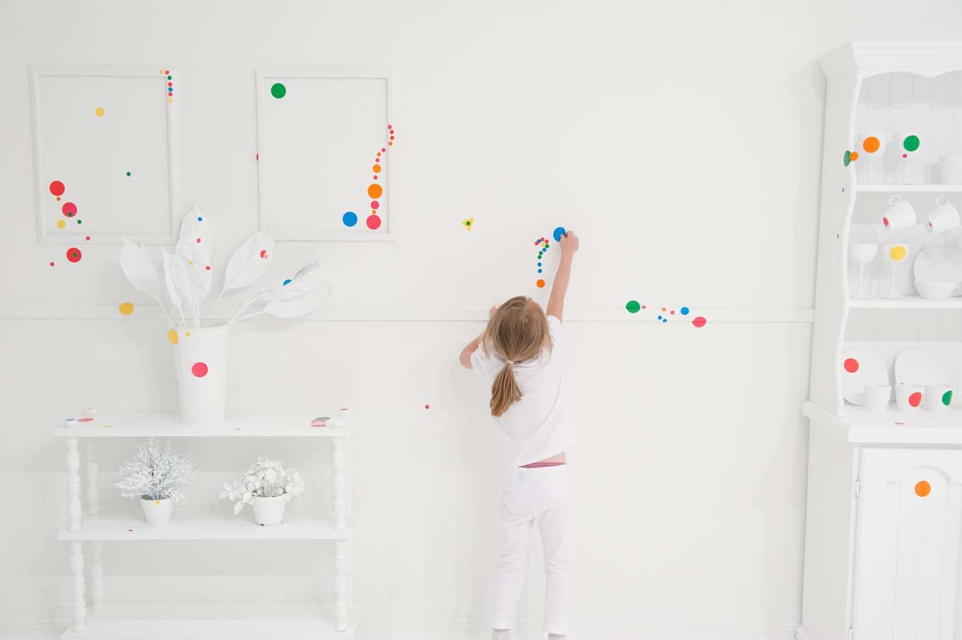 The Obliteration Room di Yayoi Kusama