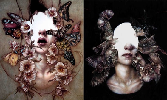Marco Mazzoni - Illustrazioni a matite colorate su carta