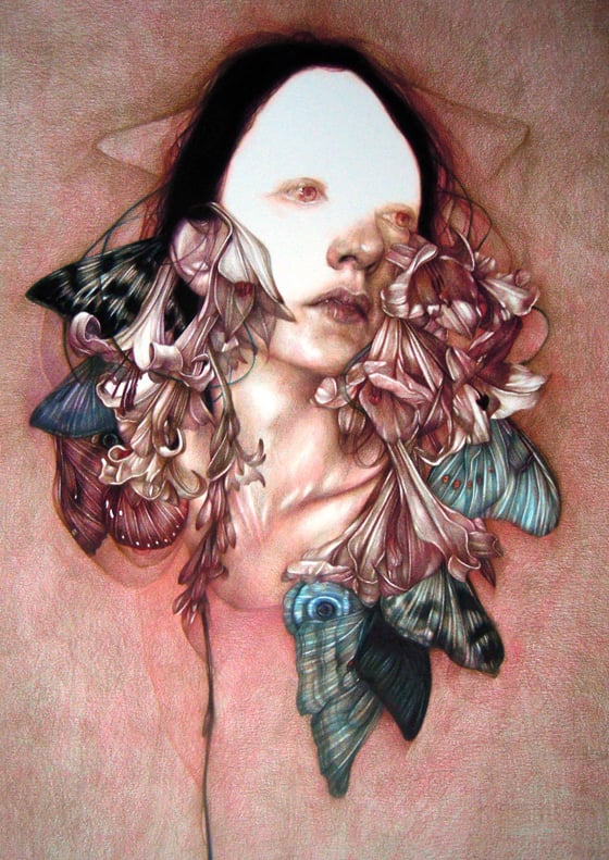 Marco Mazzoni - Illustrazioni a matite colorate su carta