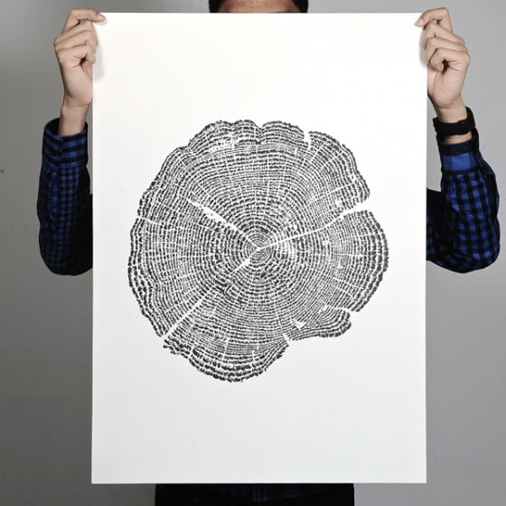 The Tree of Life - Poster sulla tutela dell'habitat animale