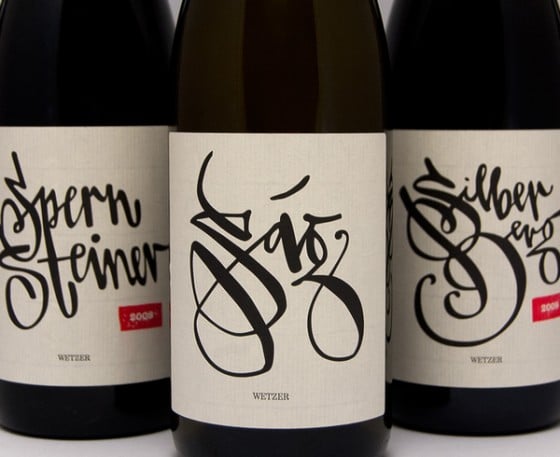 Wetzer - Etichette calligrafiche per vini artigianali