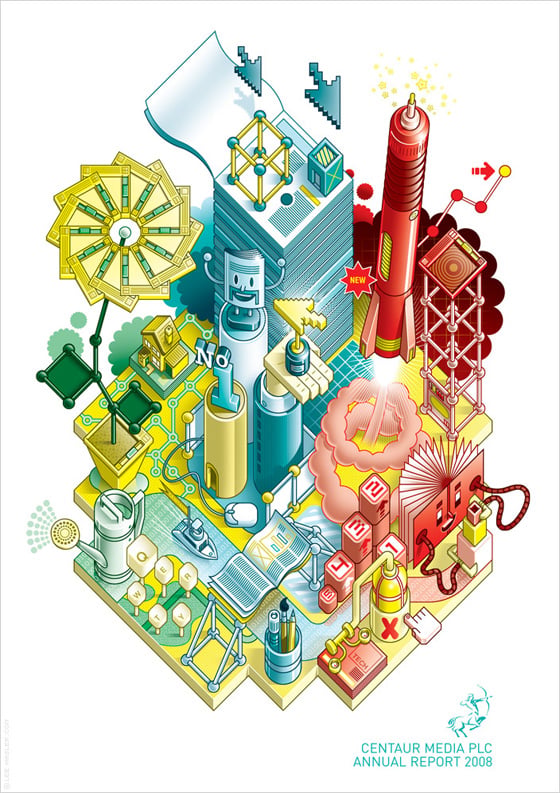 Lee Hasler - Isometric illustrations