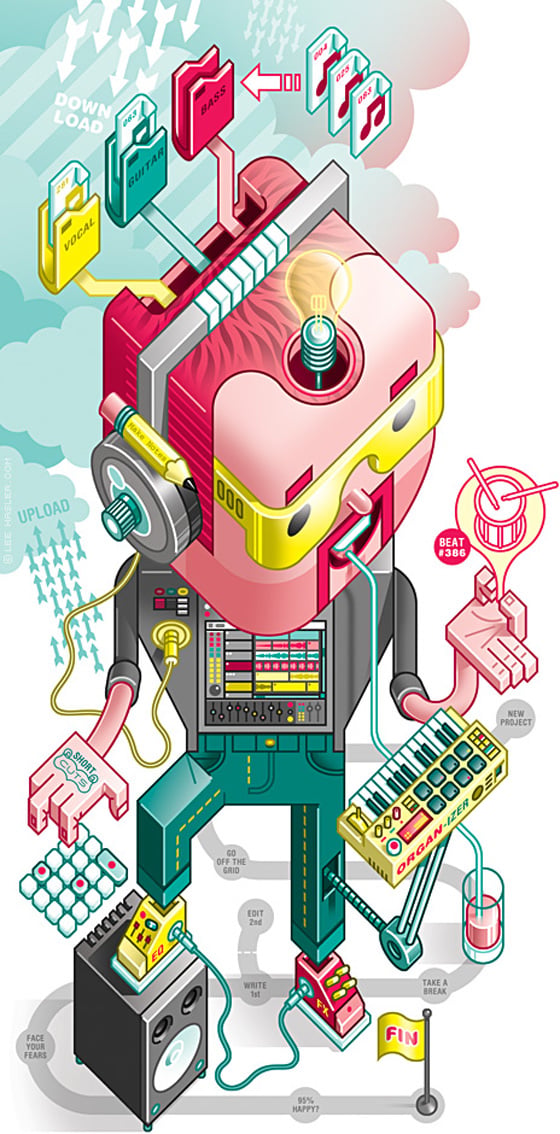 Lee Hasler - Isometric illustrations