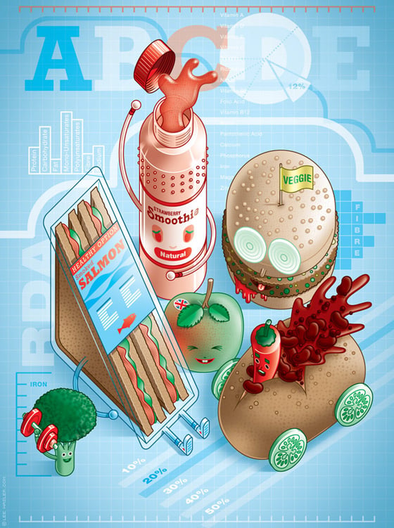 Lee Hasler - Isometric illustrations