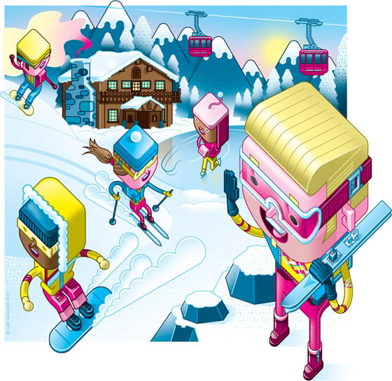 Lee Hasler - Isometric illustrations