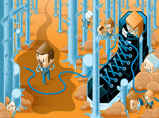 Lee Hasler - Isometric illustrations