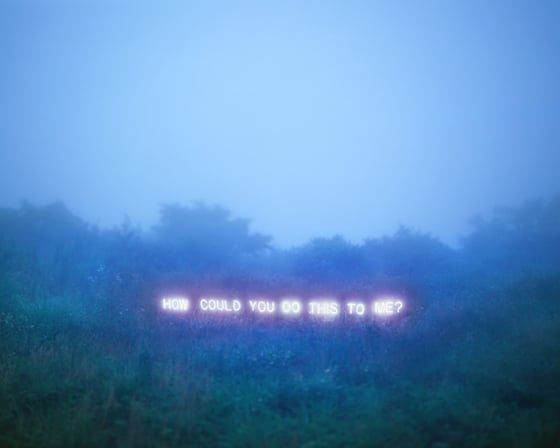Aporia - Lee Jung - Neon text installations Aporia - Lee Jung - Neon text installations