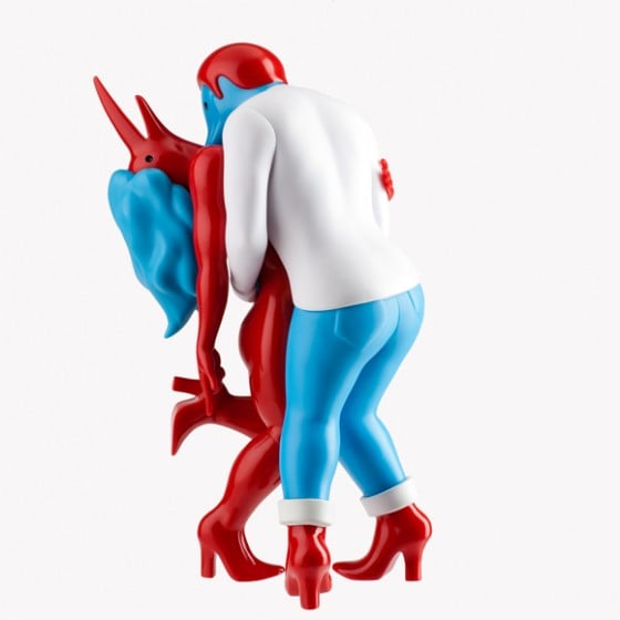 Pierced - Vinyl toy dell'artista olandese Parra Pierced - Vinyl toy dell'artista olandese Parra