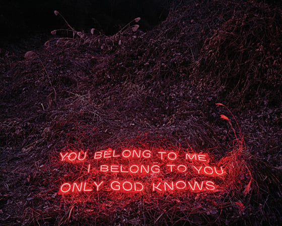 Aporia - Lee Jung - Neon text installations Aporia - Lee Jung - Neon text installations
