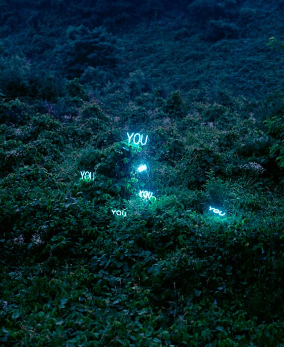 Aporia - Lee Jung - Neon text installations Aporia - Lee Jung - Neon text installations