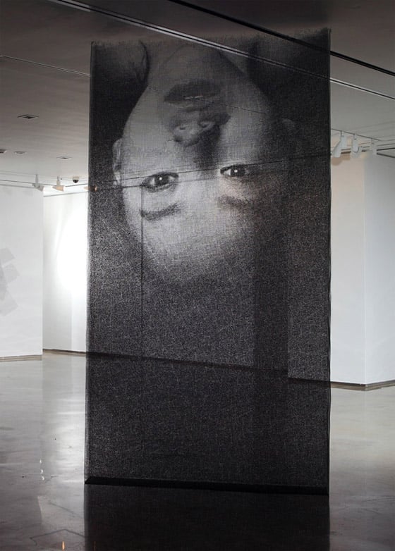 Seung Mo Park - Wire Mesh Portraits