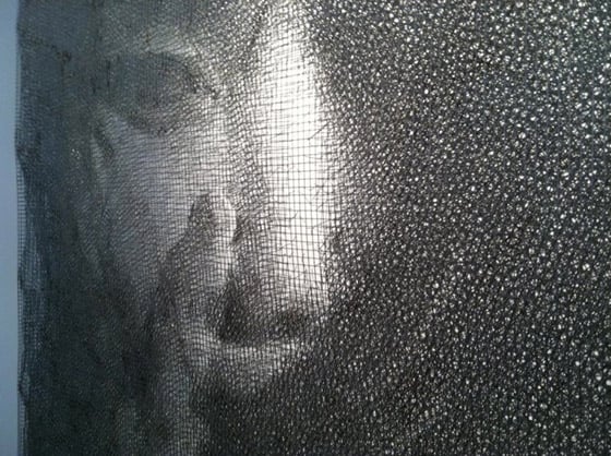 Seung Mo Park - Wire Mesh Portraits
