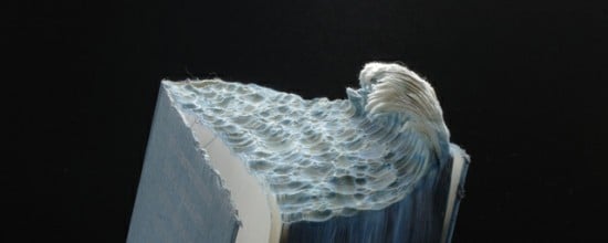 Guy Laramee - Book Sculptures