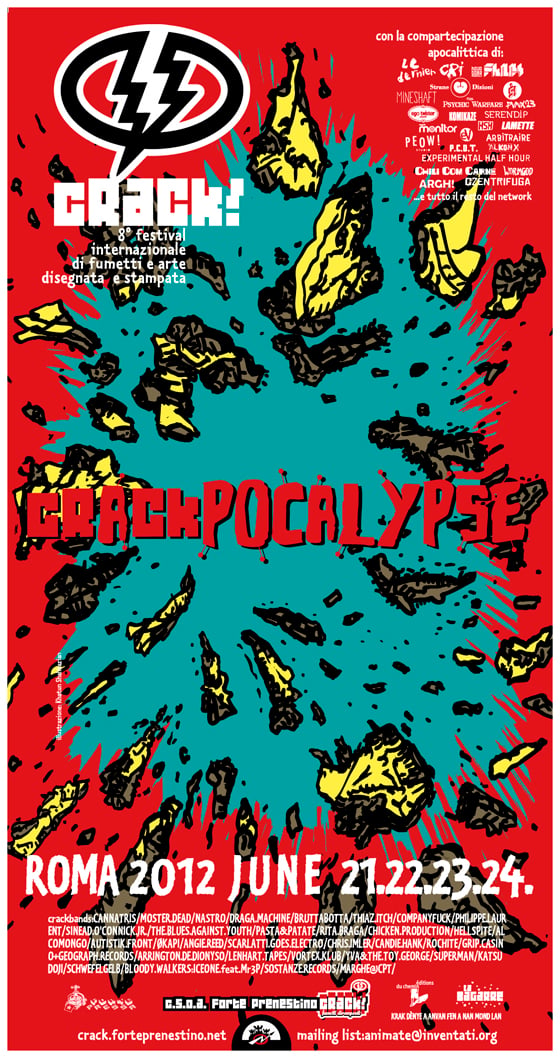 Crack! Fumetti dirompenti: Crackapocalypse 2012 Crack! Fumetti dirompenti: Crackapocalypse 2012