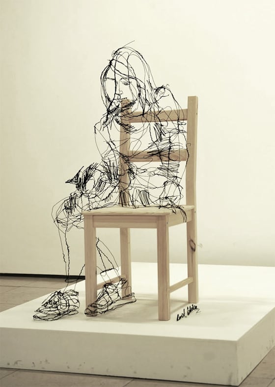 David Oliveira - Wire Sculptures