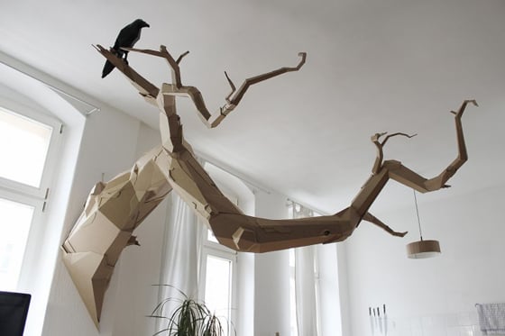 Bartek Elsner - The Paper Stuff - Sculture in cartone