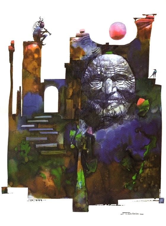 Sergio Toppi - fumettista e illustratore muore il 21 agosto 2012