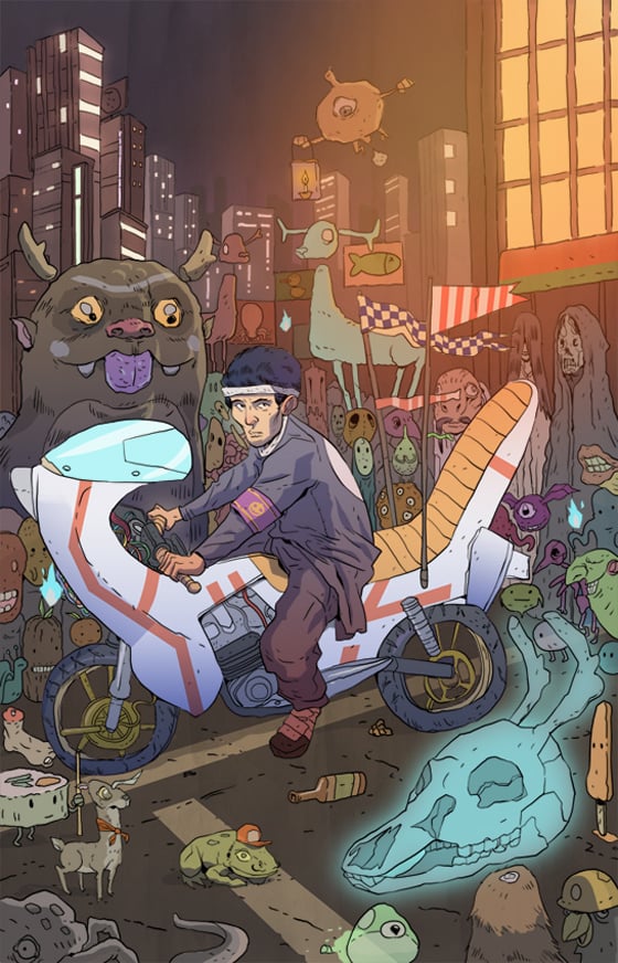 Ian Laser Higginbotham - Illustratore americano
