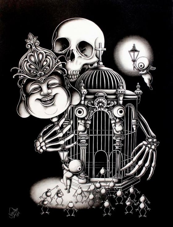 Joe Fenton - Illustratore londinese d'ispirazione orientale