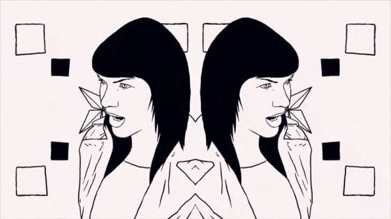 Kris Menace feat. Miss Kittin - Hide - Video animato diretto da Mathieu Bétard