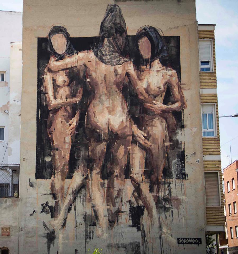 Borondo - Pittore e street artist spagnolo il cui stile mescola pittura e incisione