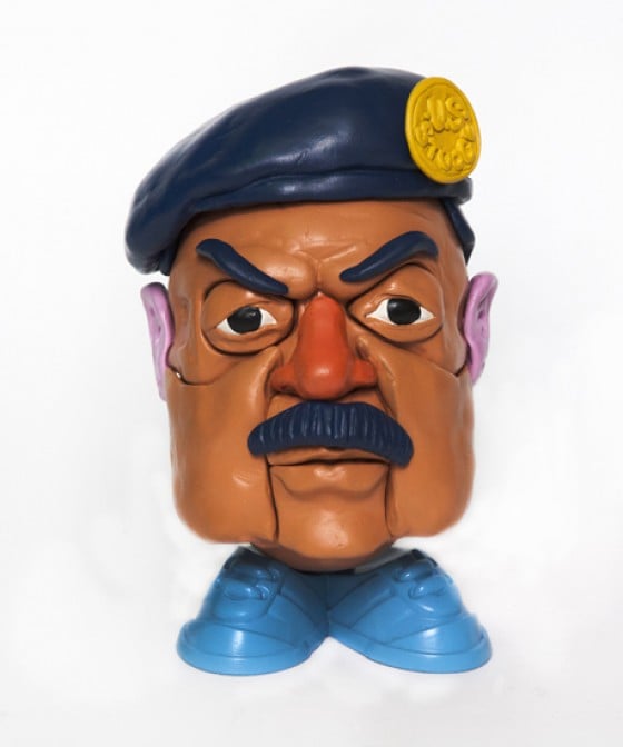 Mr. Dictator head series - I dittatori diventano giocattoli - Saddam Hussain